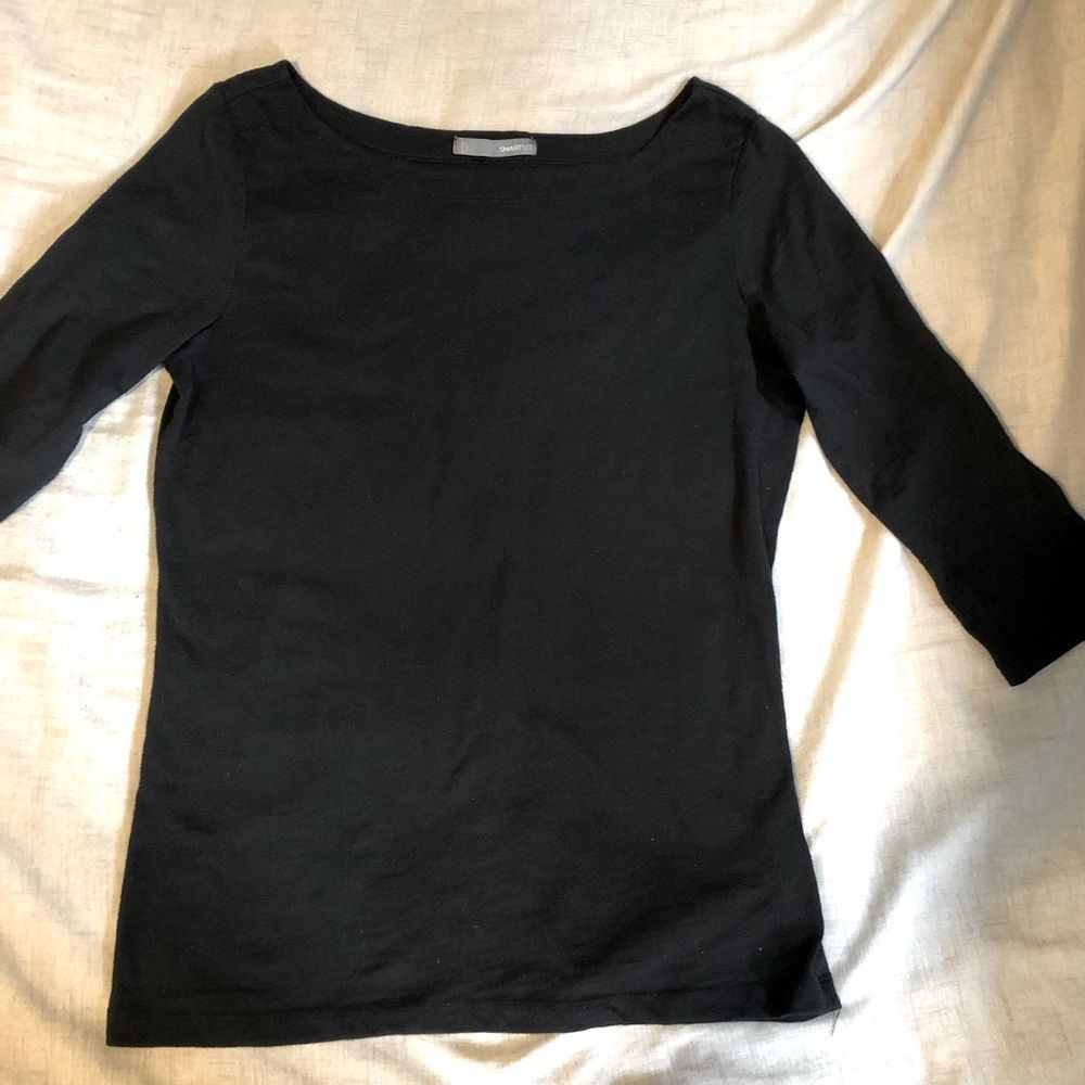 SALE 2for$15 SmartSet Boat neck 3/4 Sleeve Top​